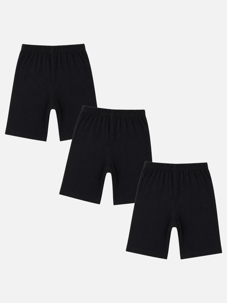 Girls Shorties Inner Elastic Pack of 3