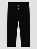 Baby Girls Cotton Blend Full Length Track Pant with Soft Stretchable Fabric and Elastic Waistband for Casual Bottom Wear