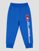 Baby Boys 3 Thread Fleece Track Pant with Regular Fit for Warm Casual Wear, Easy Movement and Comfort