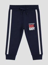 Baby Boys Cotton Solid Track Pant for Everyday Comfort, Casual Wear, Easy Movement and Lounge Wear Essentials