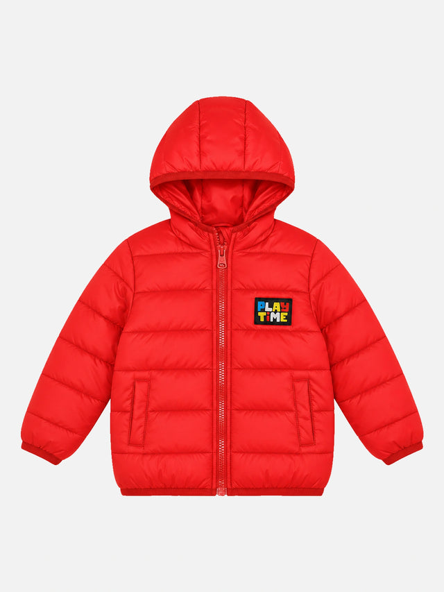 Baby Boys Soft Cotton Blend Jacket for Winter Wear, Warm Comfort, Easy Layering and Regular Wardrobe Use
