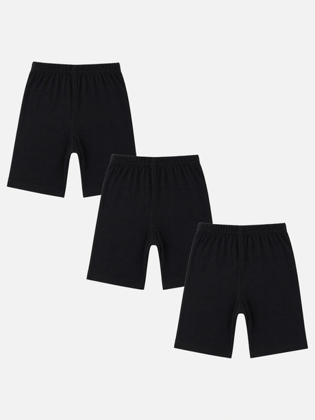 Girls Shorties Inner Elastic Pack of 3