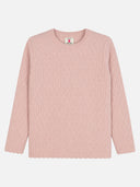 Girls Round Neck Full Sleeves Sweater with Comfortable Winter Wear Styling, Smart Casual Use and Easy Comfort