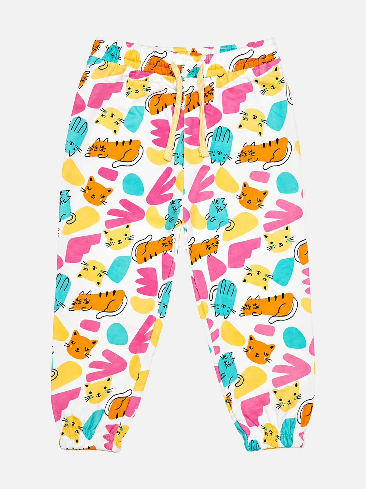Girls Soft Stretchable Lightweight Track Pant for Casual Wear, Outdoor Play, Easy Movement and Everyday Comfort