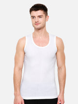 Men Sleeveless Thermal Top with Round Neck Design for Winter Layering, Cold-Weather Comfort and Innerwear Essentials
