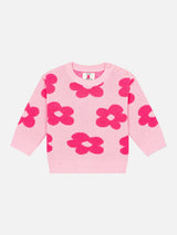 Girls Soft Cotton Blend Sweater for Winter Wear, Warm Comfort, Casual Outfits and Regular Wardrobe Use