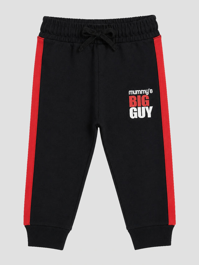 Baby Boys Cotton Solid Track Pant for Everyday Comfort, Casual Wear, Easy Movement and Lounge Wear Essentials