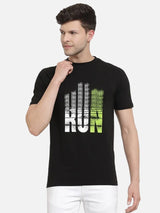 Men T-Shirt Round Neck Half Sleeves with Clean Casual Styling for Everyday Wear and Easy Layering Comfort