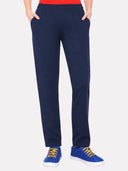 Women Cotton Track Pant with Side Pockets and Regular Fit Jogger Style for Active Casual Wear and Easy Movement