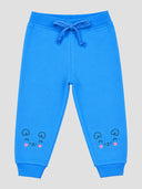 Baby Girls Cotton Track Pant for Everyday Comfort, Lounge Wear, Easy Movement and Casual Wardrobe Essentials - Pack of 1