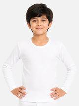 Boys Round Neck Full Sleeves Thermal Top for Winter Base Layering, Cold-Weather Comfort and Everyday Innerwear - Pack of 1