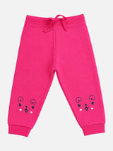 Baby Girls Cotton Track Pant for Everyday Comfort, Lounge Wear, Easy Movement and Casual Wardrobe Essentials - Pack of 1