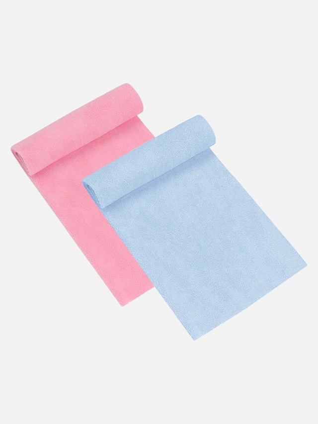 Unisex Baby Dry Sheet Waterproof Bed Protector for Washable Bedding Care, Absorbent Protection and Regular Use - Pack of 2