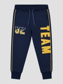 Boys French Terry Track Pant with Regular Fit for Casual Wear, Playtime Comfort and Easy Everyday Movement