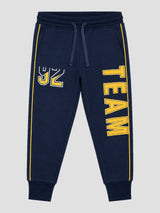 Boys French Terry Track Pant with Regular Fit for Casual Wear, Playtime Comfort and Easy Everyday Movement