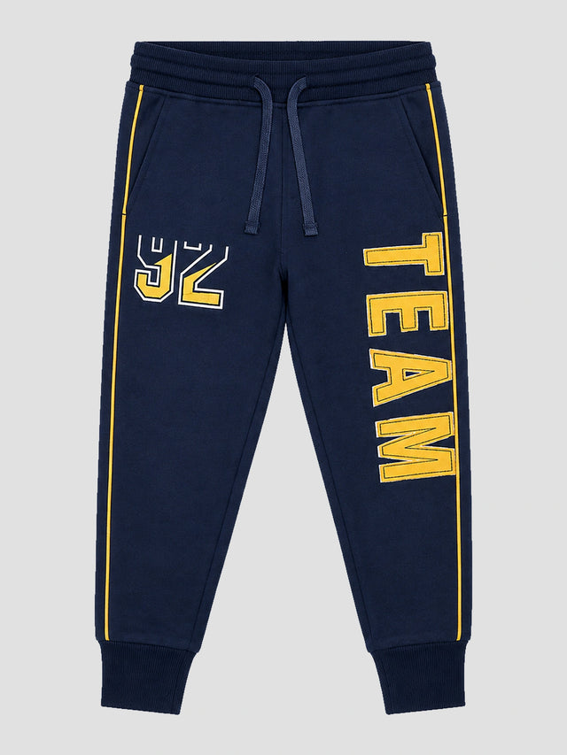 Boys French Terry Track Pant with Regular Fit for Casual Wear, Playtime Comfort and Easy Everyday Movement
