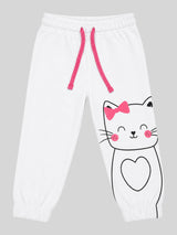 Girls Lightweight Stretchable Track Pant for Casual Wear, Outdoor Play, Easy Movement and Everyday Comfort