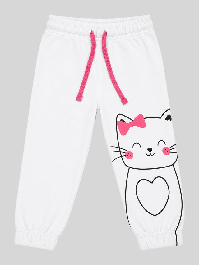 Girls Lightweight Stretchable Track Pant for Casual Wear, Outdoor Play, Easy Movement and Everyday Comfort