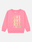 Baby Girls Round Neck Full Sleeve Sweatshirt for Comfortable Casual Wear, Everyday Styling and Regular Use