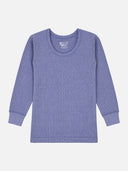 Unisex Antibacterial Thermal Top with Round Neck and Full Sleeves for Winter Base Layering and Cold-Weather Comfort