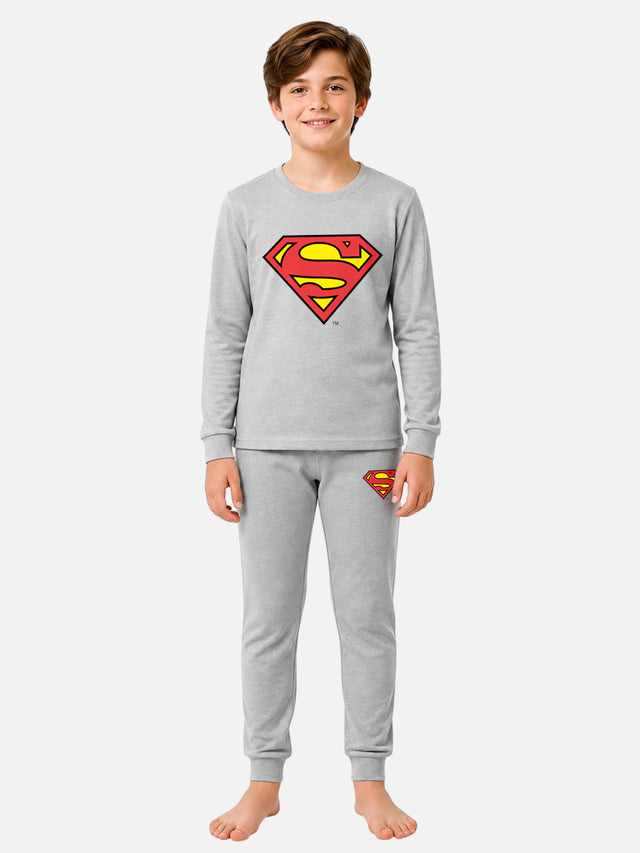 Boys Thermal Set with Round Neck Full Sleeves, Coordinated Warm Comfort and Winter Innerwear Essential - Pack of 1