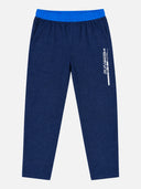 Men Polycotton Rich Track Pant with Side Pockets, Stretch Fabric and Slim Fit for Gym, Lounge and Casual Wear