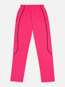 Girls 100% Cotton Solid Track Pant with Side Pockets and Regular Fit Jogger Styling for Comfortable Kids Activewear