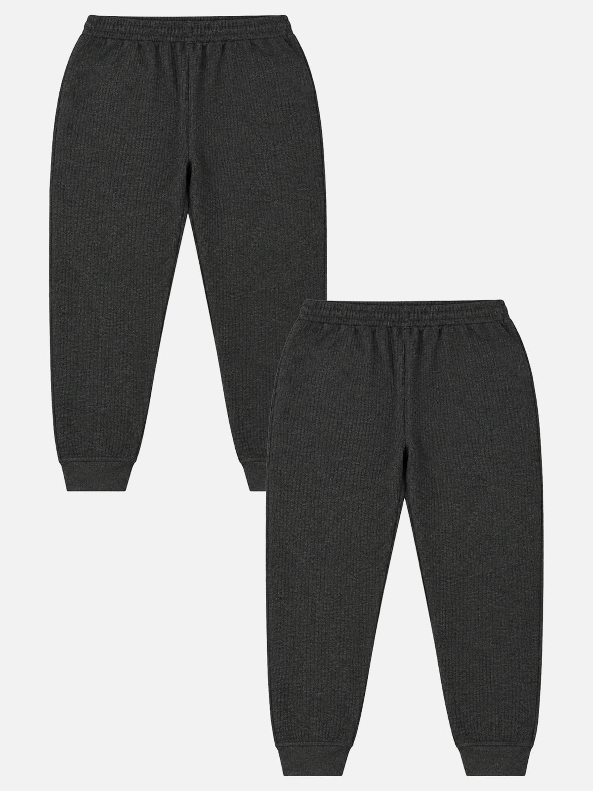 Unisex Antibacterial Thermal Bottom for Winter Innerwear Comfort, Warm Base Wear and Regular Cold-Weather Use - Pack of 2