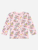 Baby Girls Cotton Interlock T-Shirt with Regular Fit and Soft Breathable Fabric for Everyday Casual Wear