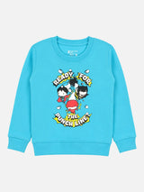Baby Boys Printed Round Neck Full Sleeve Sweatshirt for Everyday Winter Wear, Casual Comfort and Easy Styling
