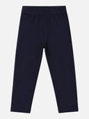 Girls Cotton Spandex Capri Slim Fit Bottom Wear for Flexible Movement, Easy Layering and Casual Styling - Pack of 1