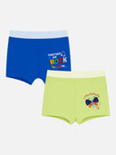 Girls Innerwear Boyshorts with Lycra Band for Comfortable Coverage, Easy Movement and Everyday Wardrobe Essentials - Pack of 2