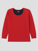 Unisex Full Sleeve Thermal Top with Round Neck Design for Warm Winter Wear and Comfortable Innerwear Use - Pack of 1