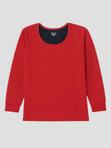 Unisex Full Sleeve Thermal Top with Round Neck Design for Warm Winter Wear and Comfortable Innerwear Use - Pack of 1