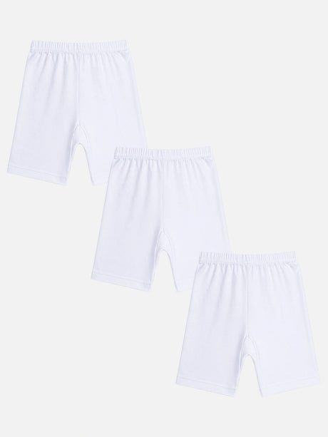 Girls Shorties Inner Elastic Pack of 3