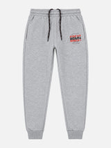 Boys French Terry Cotton Track Pant with Regular Fit Jogger Style for Casual Wear and Comfortable Active Movement