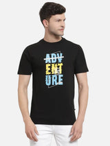 Men T-Shirt Round Neck Half Sleeves with Regular Casual Styling for Everyday Wear and Layering Comfort
