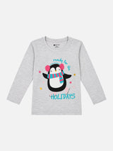 Baby Girls Interlock Cotton T-Shirt with Soft Breathable Fabric and Regular Fit for Everyday Casual Wear