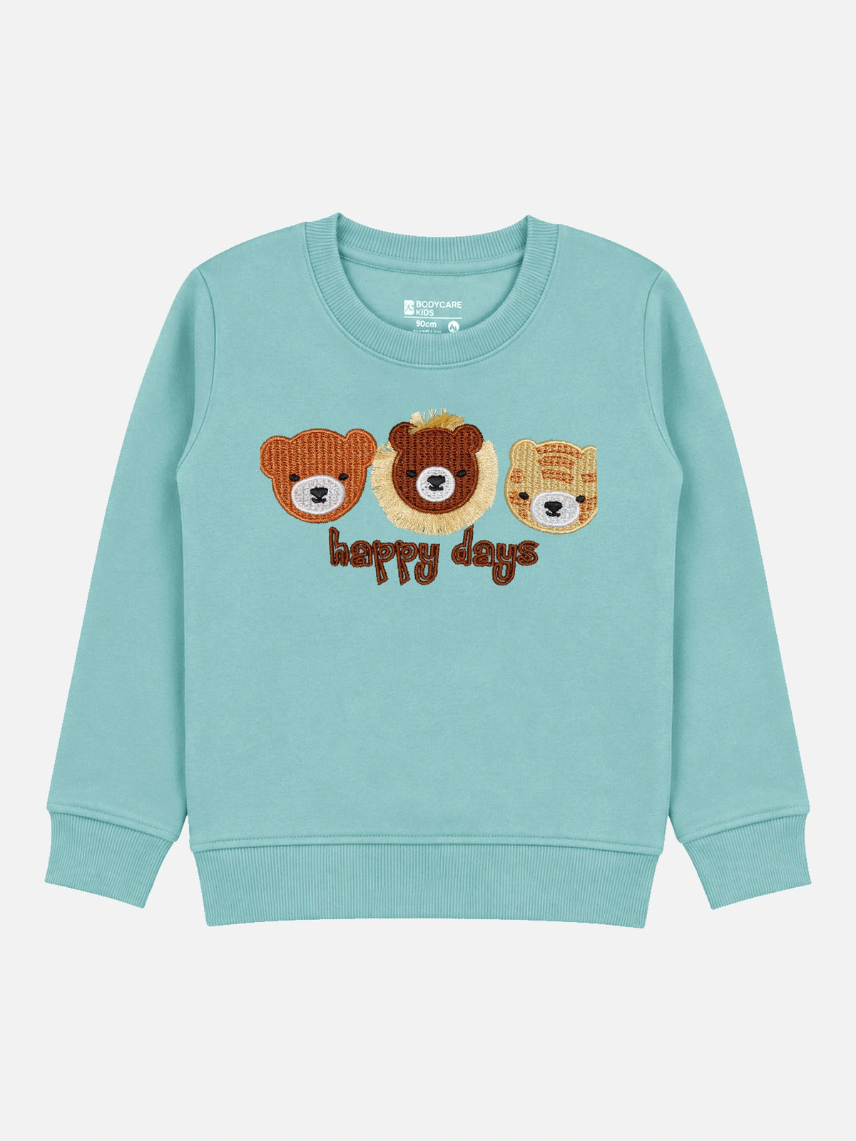 Baby Boys French Terry Printed Sweatshirt Pullover with Full Sleeves and Soft Cotton Fabric for Winter Wear