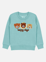 Baby Boys French Terry Printed Sweatshirt Pullover with Full Sleeves and Soft Cotton Fabric for Winter Wear
