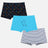 Girls Cotton Spandex Boyshorts Inner Elastic Stretch Pack of 3 - Bodycare
