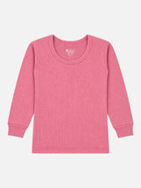 Unisex Antibacterial Thermal Top with Round Neck and Full Sleeves for Winter Base Layering and Cold-Weather Comfort