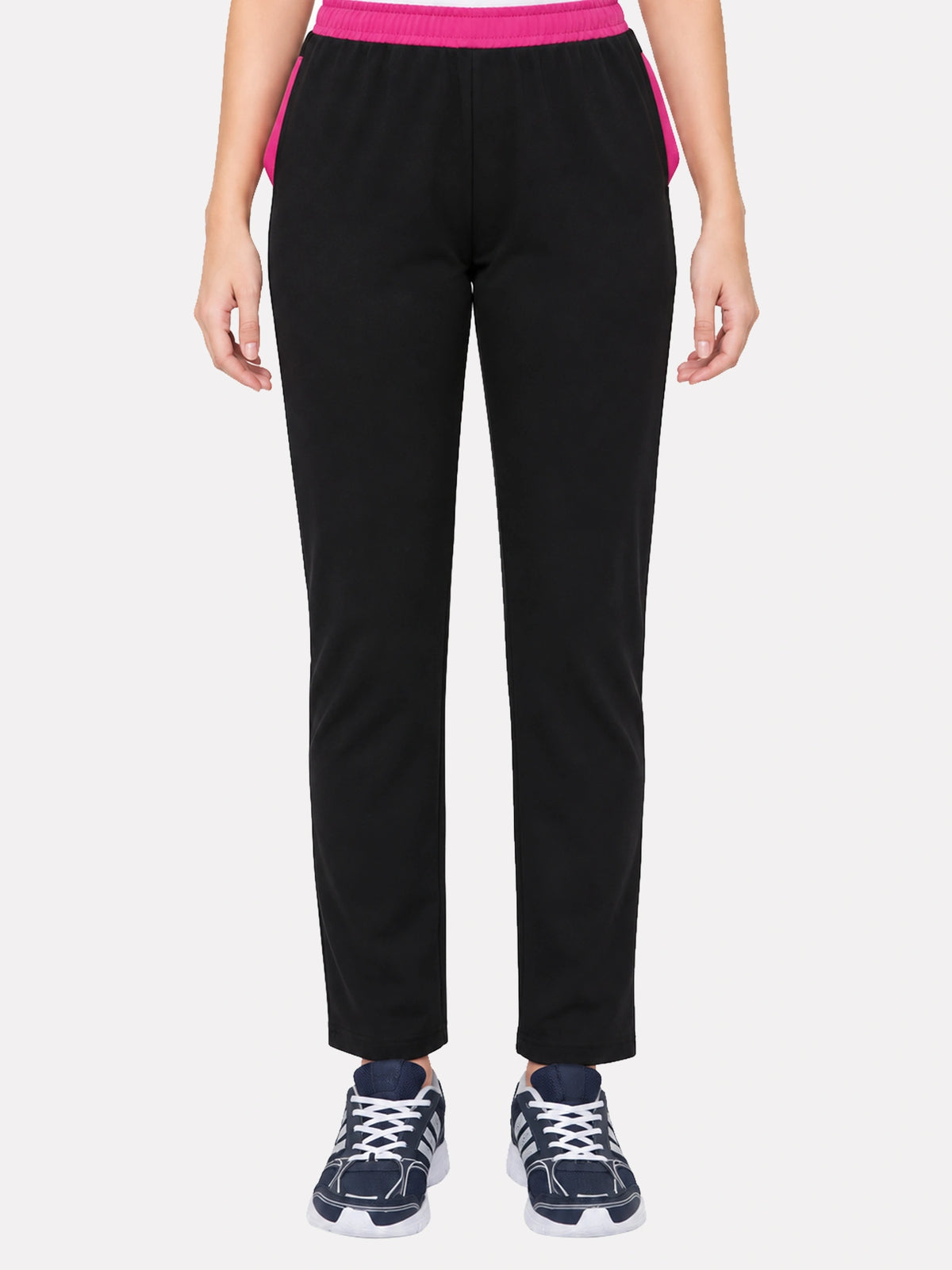 Women Cotton Track Pant with Side Pockets and Regular Fit Jogger Style for Active Casual Wear and Easy Movement
