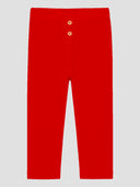 Baby Girls Cotton Blend Full Length Track Pant with Soft Stretchable Fabric and Elastic Waistband for Casual Bottom Wear