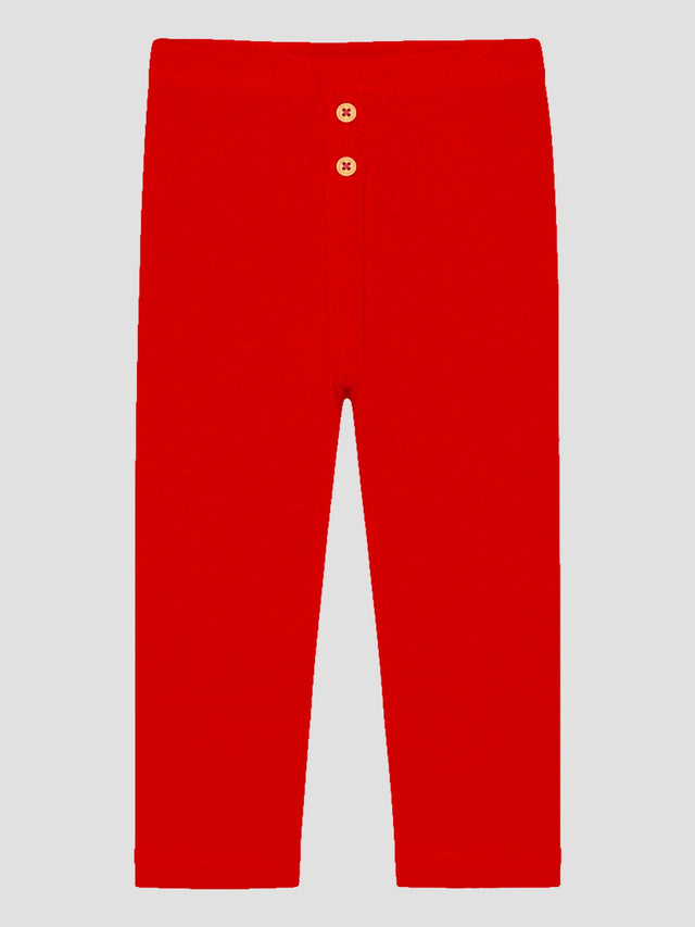 Baby Girls Cotton Blend Full Length Track Pant with Soft Stretchable Fabric and Elastic Waistband for Casual Bottom Wear