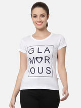 Women T-Shirt Round Neck Half Sleeves with Everyday Styling for Casual Wear and Easy Wardrobe Pairing