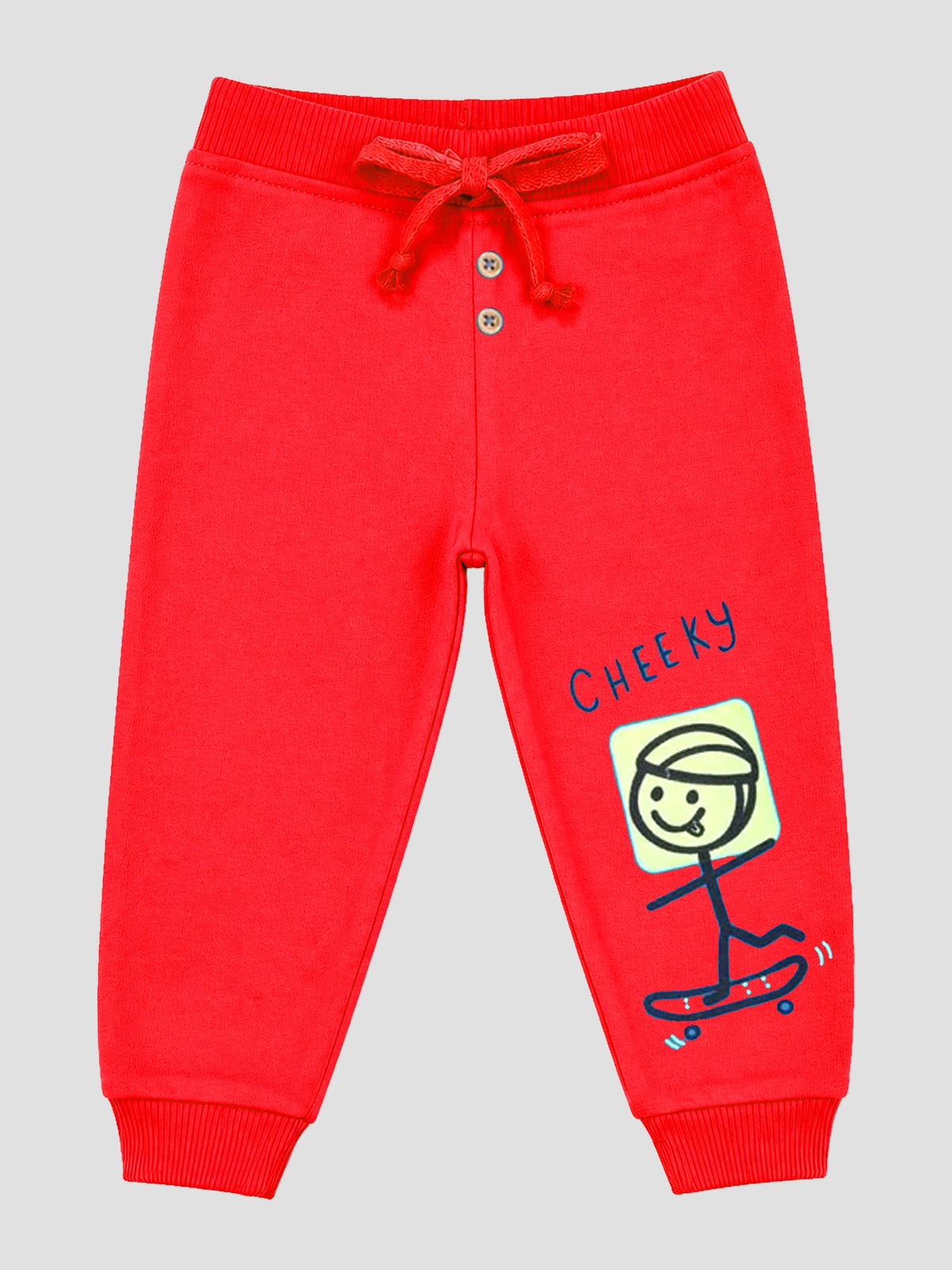 Baby Boys 100% Cotton Track Pant for Comfortable Casual Wear, Lounge Wear and Easy Everyday Movement