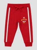 Baby Boys Cotton Solid Track Pant for Everyday Comfort, Casual Wear, Easy Movement and Lounge Wear Essentials