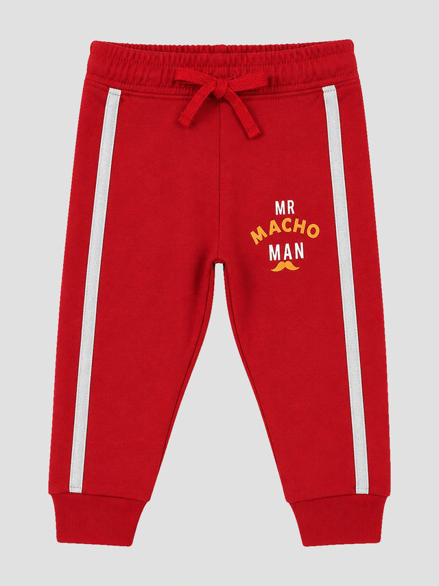 Baby Boys Cotton Solid Track Pant for Everyday Comfort, Casual Wear, Easy Movement and Lounge Wear Essentials