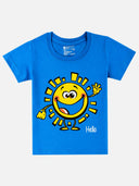 Baby Boys 100% Cotton T-Shirt Round Neck Half Sleeves Regular Fit Top with Soft Breathable Fabric for Daily Wear
